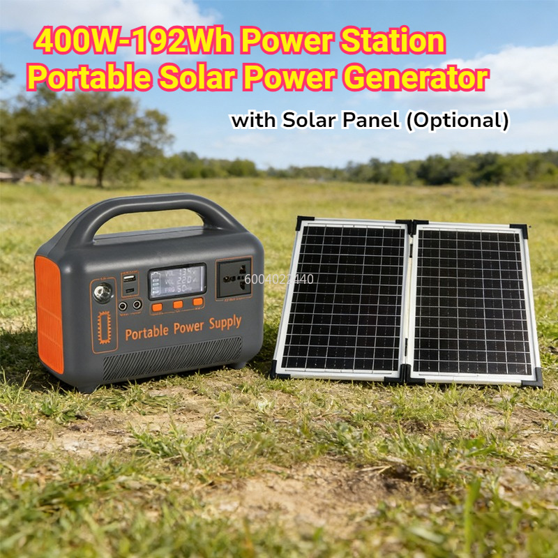 Solar Emergency Charger - محطة طاقة محمولة 400 واط، مولد