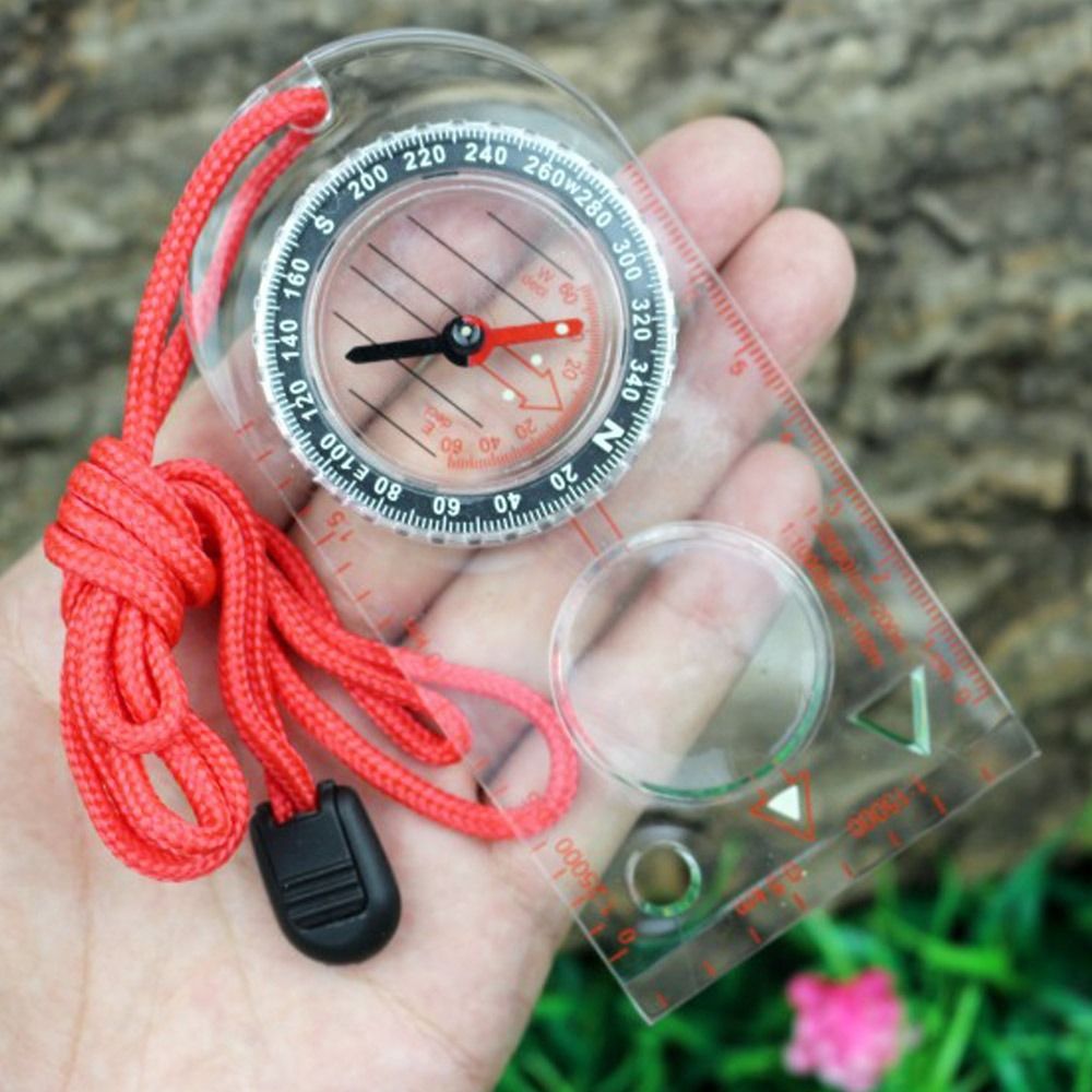 بوصلة لوح أساسية للتوجيه، خرائ - مراجعة Compass Lensatic وسعره