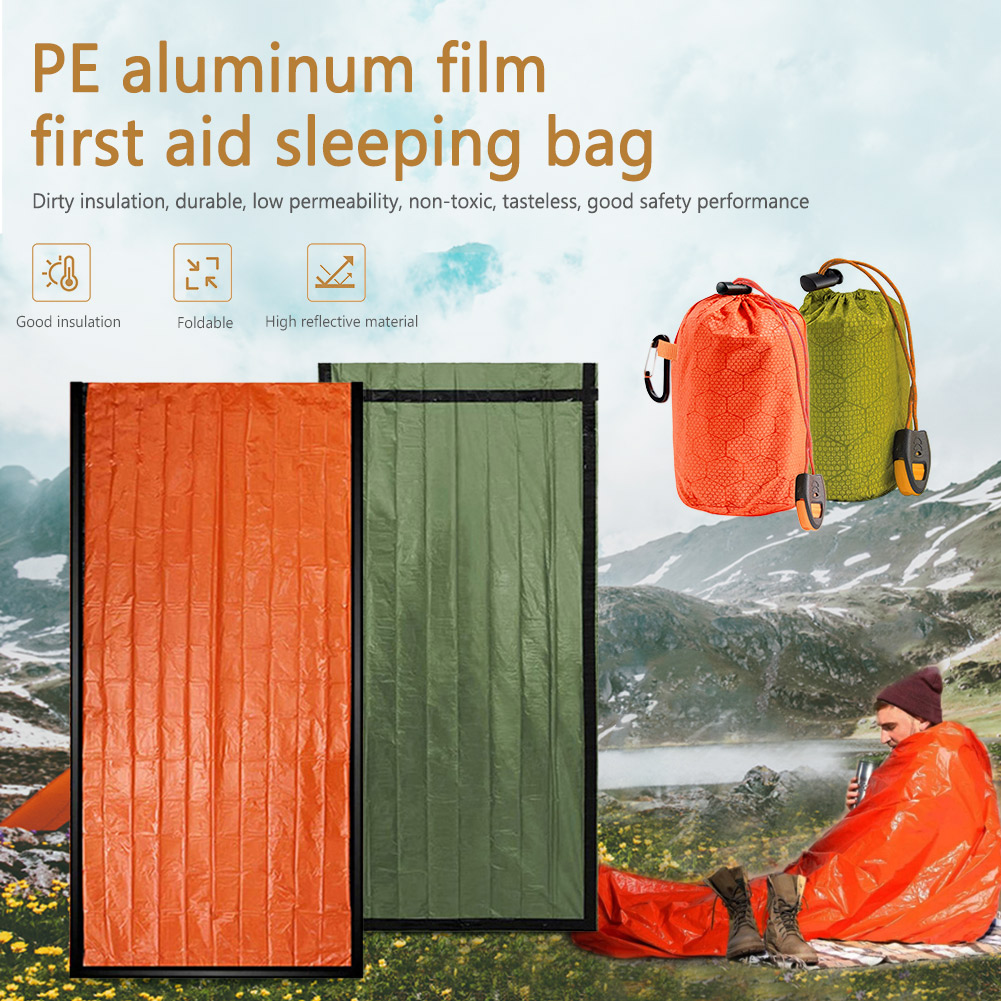 كيس نوم حراري محمول، وسادة نوم - مراجعة Bivy Bag Emergency وسعره