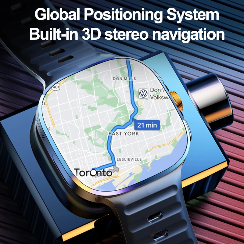 ساعة ذكية جديدة بشاشة كبيرة، ت - مراجعة Compass Lensatic وسعره