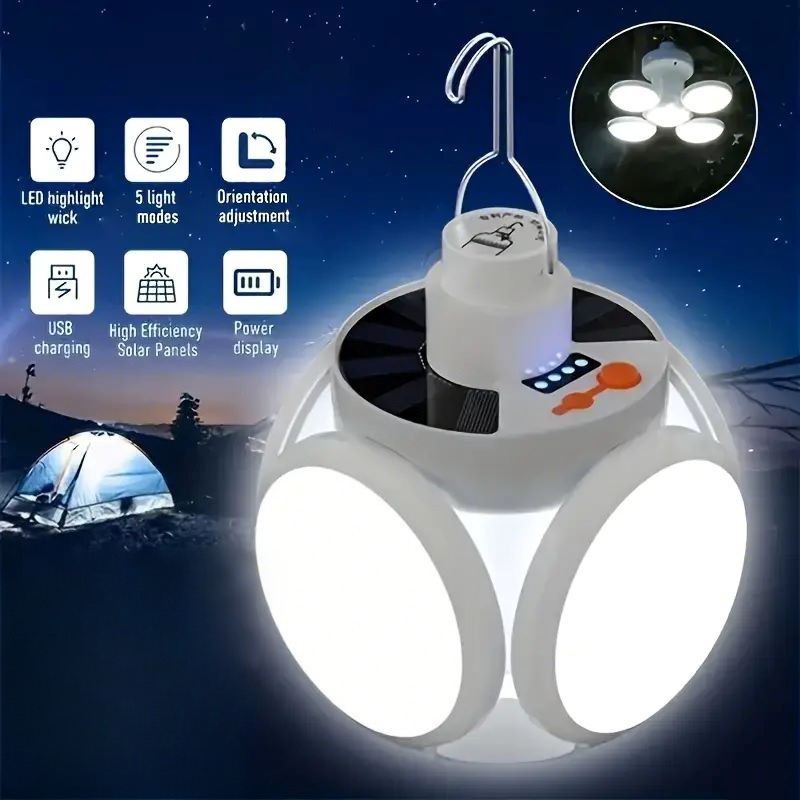 ضوء شحن بالطاقة الشمسية مع خطا - مراجعة Solar Emergency Charger وسعره